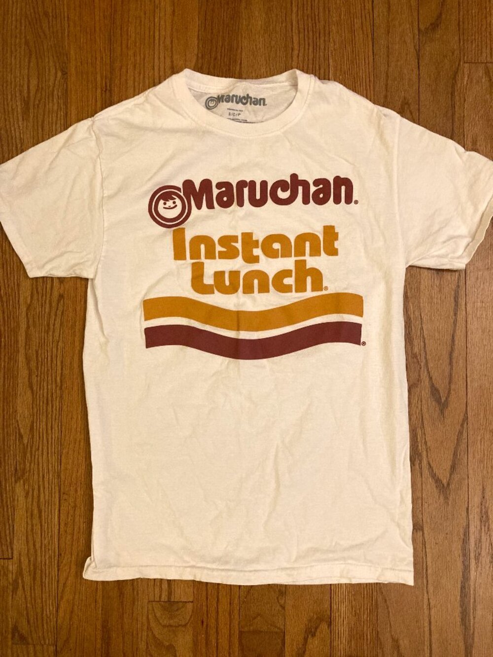 MARUCHAN Instant Lunch Men's Novelty T-Shirt ~ Sz S
